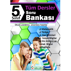 5. Sınıf Tüm Dersler Soru Bankası - Derman Yayınları