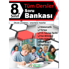 8. Sınıf Tüm Dersler Soru Bankası - Derman Yayınları